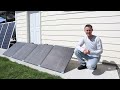 GAME CHANGER! Testing the New Renogy 400w Suitcase Solar Panel! It's Rigid & Lightweight!