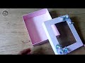 DIY GIFT BOX CARDBOARD | CARA MEMBUAT KOTAK HANTARAN | ACCESSORIES BOX | KOTAK KADO