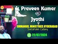 Praveen Kumar Weds Jyothi|పరిశుద్ధ వివాహము|Pas B.Jeremiah|Pas Manikyam|EmmanuelMinistriesHyderabad