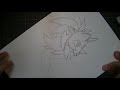 Let's draw Lycanroc Dusk Form (Step by step drawing tutorial #34)
