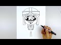 How To Draw Fortnite | RENEGADE RAIDER