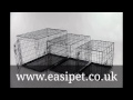 How to assemble a dog cage by easipet