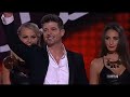 Robin Thicke - Blurred Lines, live on The.Voice.AU