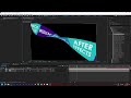 Como animar Efecto de cinta de texto animada en After effects
