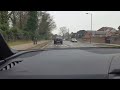 CRAZY Ride in 350BHP AUDI S5 V6 - BRUTAL Accelerations, LOUD Exhaust Sounds, Overtaking,Car Accident
