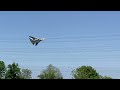Freewing F-14 80mm high alpha attempts and crashed into tree