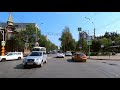 На машине по Томску. Проспект Кирова / By car in the city of Tomsk. Kirov avenue / 4k