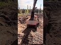 Loading a rock truck