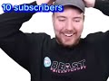 Small YouTuber MRBEAST HITS 10. SUBSCRIBERS