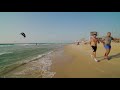 4K Virtual Walking Tour along the City Beach of Bat Yam - Trip to Israel