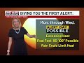 First Alert Weather Update: Thursday afternoon, June 13