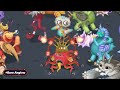 Mythical Island Evolution +Rare - All Update & Full Song | My Singing Monsters