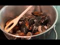 Mussels In White Wine - Who can resist?