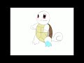 Speed drawing Squirtle