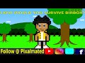 The ONLY way to survive birdbox! | funny animation cartoons