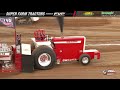 Pro Pulling League 2023: Super Farm Tractors pulling in Evansville, IN