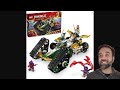 LEGO Ninjago Cole Titan Dragon Mech, Team Combo Vehicle & Tournament Battle Arena pics & thoughts!