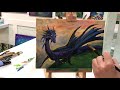 How To Paint A Dragon