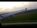 Taking off from Indianapolis international airport