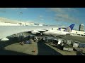 United 787-8 - Pouso em Los Angeles