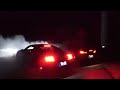 2017 Camaro ZL1 & Mustang GT Burnout