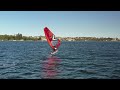 Windfoil pumping techniques for light wind, Western Australia.