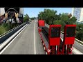 Job in Italy - Delivery of a Liebherr LR 1300 track | Euro Truck Simulator 2 | Logitech G29 Gameplay