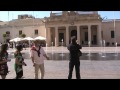 Valletta Malta  St George's Square musical fountain
