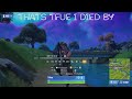 I GOT KILLED BY TFUE