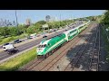 Roncy Curve! Madness GO Train Rush-Hour-Railfanning in Toronto, Ontario - June 20, 2023