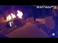 LASD deputies rescue people from burning house in Crescenta Valley stations area