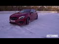 Can an A45 AMG Powerslide in SNOW?