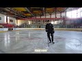 25. Backwards: wiggle your hips + quick turn (Coordination / agility / edge control) #hockeyskills