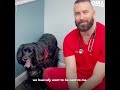 The story behind viral video of vet building trust with scared dog l GMA