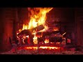 Christmas relaxing instrumental music with crackling fire sounds - Calm Christmas background music