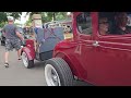 Back to 50s car show & classic car owner test drive & interview Samspace81 vlog classic cars  trucks