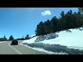 Pike's Peak - Scenic Drive 4K HDR - Colorado USA