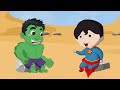 Rescue HULK Family & SPIDERMAN vs Evolution Of SPIDER SUPER GIRL : Who Is The King Of Super Heroes?