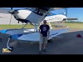 Flying the BIG Cessna 185 Skywagon floatplane (VOSF)