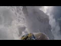 I survived a big Avalanche while snowmobiling thanks to my guardian angels !!!! Video go pro hero 4