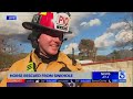 KTLA: LAFD Crews Rescue 'Lucky' Horse From Lake View Terrace Sinkhole | February 21, 2024