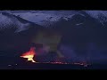 Molten Majesty With Iceland's Spectacular Lava Show !🌋  🇮🇸   #iceland #volcano