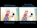 Family Guy You’ve Got a Lot to See Uncensored and Rare Censored Version Comparison (Lost Media)