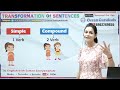 Transformation of Sentences | Complete English Grammar | English with Suman Sooryawanshi Ma'am