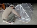 How to make a Greenhouse Tent for a Garden Bed Box.