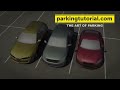 How to park in a bay in forward gear. The easiest driving lesson (by Parking Tutorial)