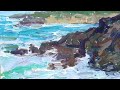 Plein Air Painting: Oregon Coast