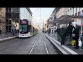 Mit der Straßenbahn ￼🚋Linie 2 neue Strecke, durch Freiburg￼❤️Winter🎅￼￼Schwarzwald🎄2023🇩🇪￼￼