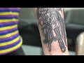 Bloodborne tattoo timelapse