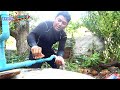 Improvised manual water pump no need electricity water from the deep well life hack easy way